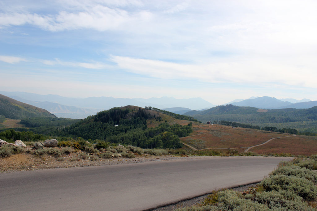 Mountain Drive from Park City to Brighton