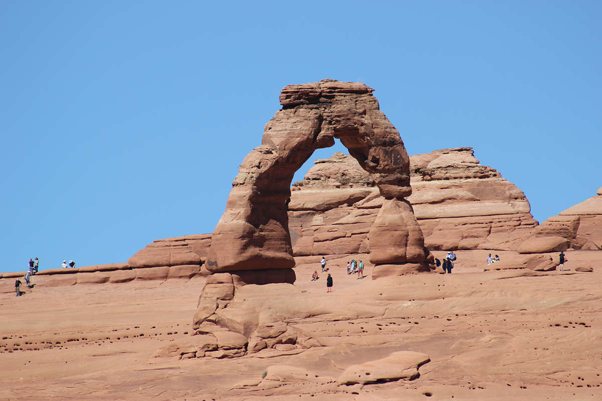 Delicate Arch at Arches National Park in Moab, Utah