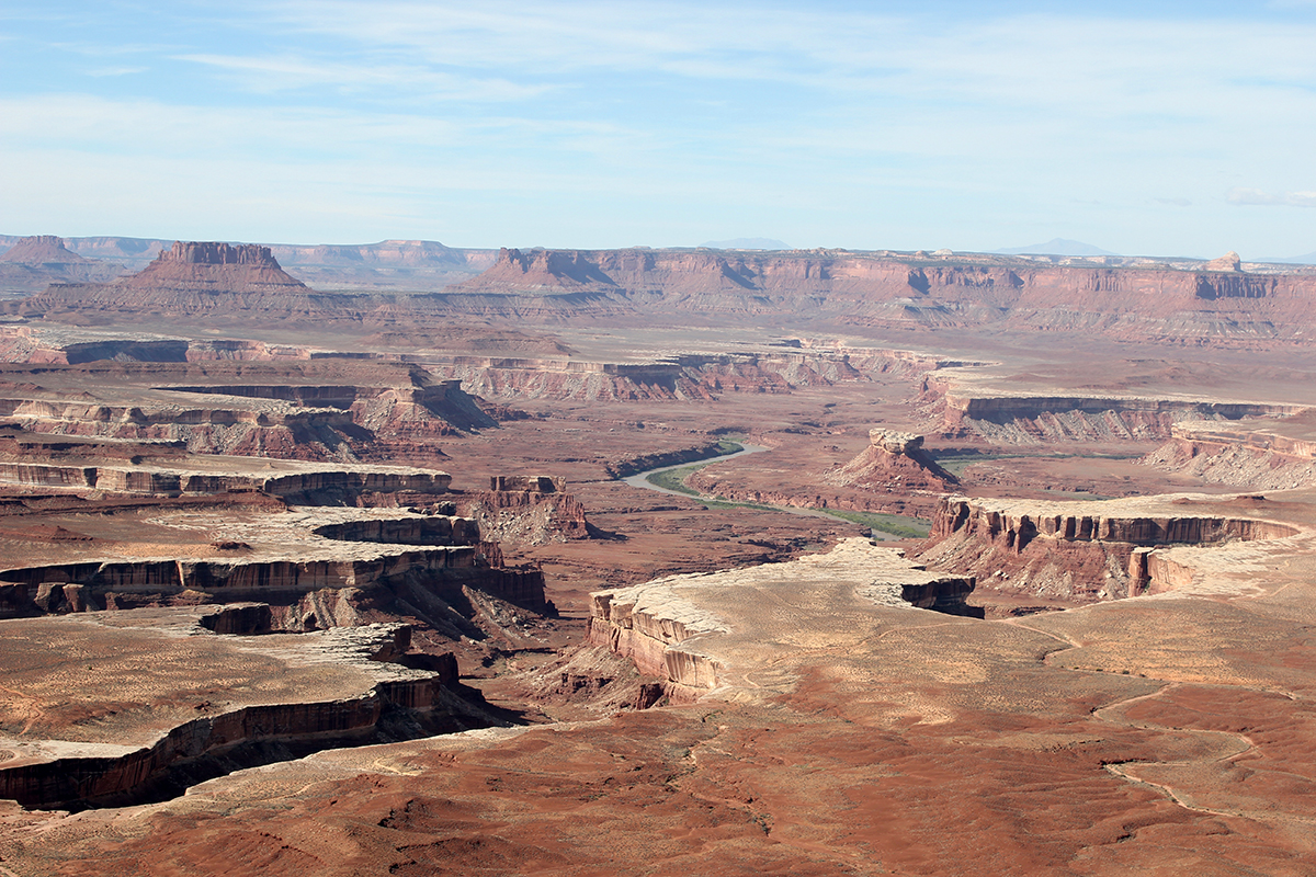 Grand View Point Outlook at Canyonlands National Park