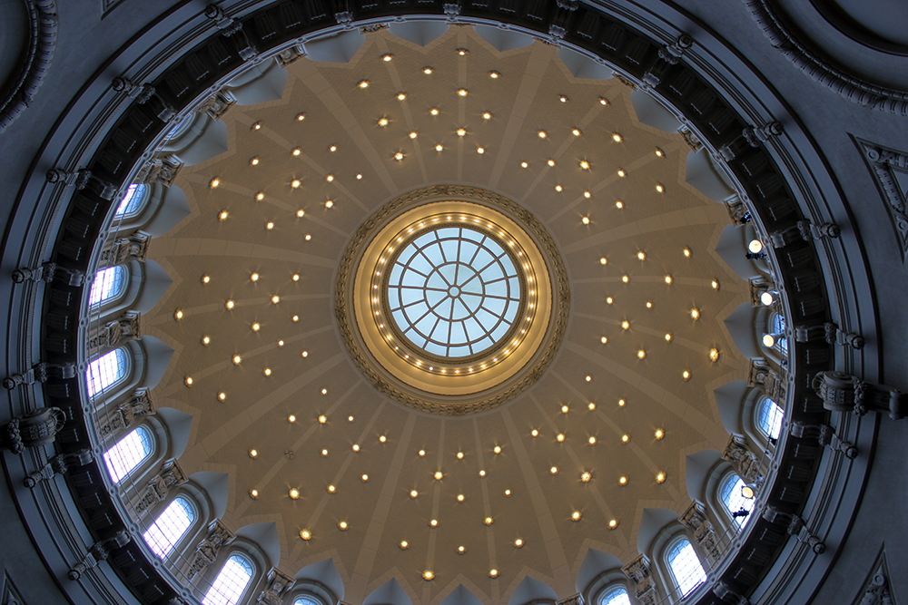 Oculus in Naval Academy Dome in Annapolis