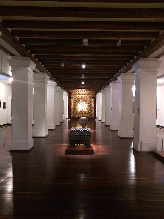 Hall in Museo Nacional de Colombia in Bogotá