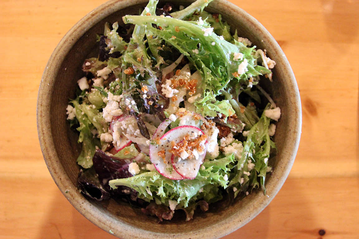 Fennel Sorrel Salad at Selden Standard Restaurant in Detroit, MI