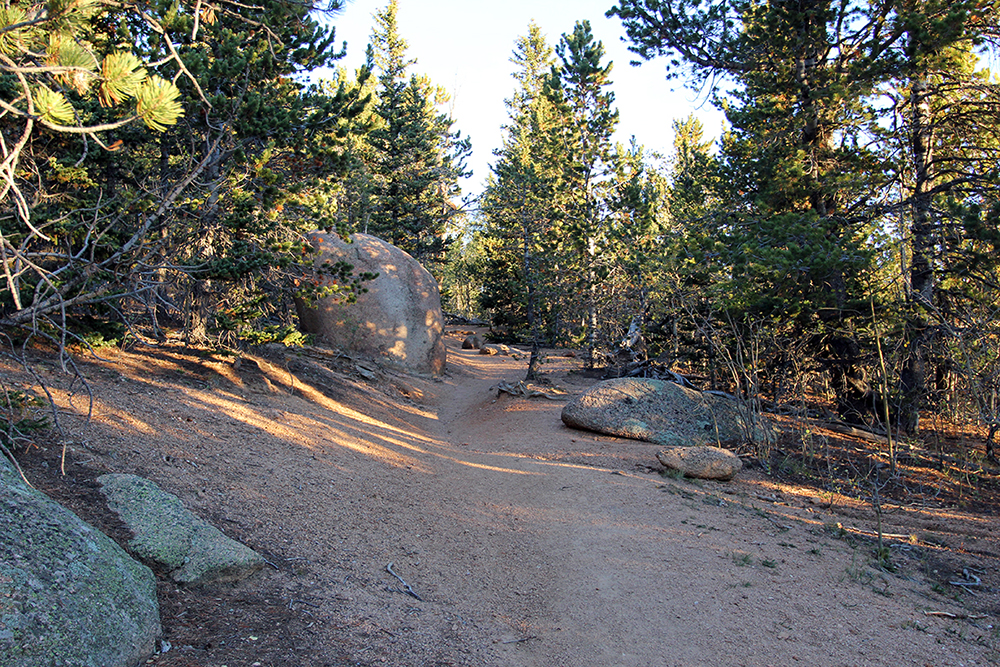 Barr Trail's Merciful Flat Parts