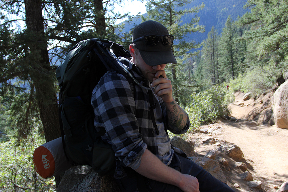 Water Break Barr Trail Pikes Peak