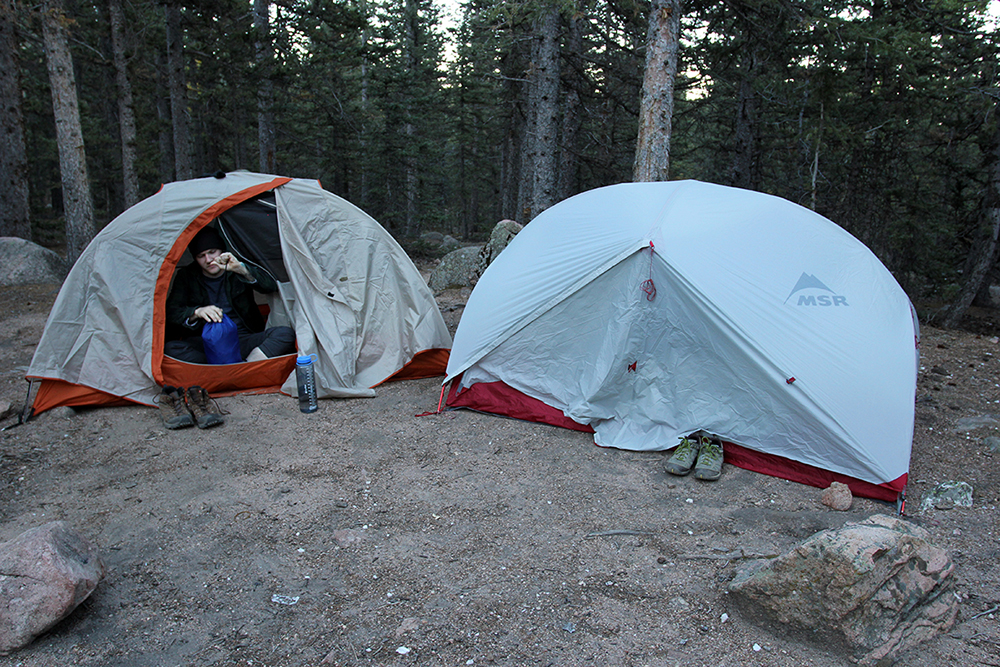 Camping in Pike National Forest