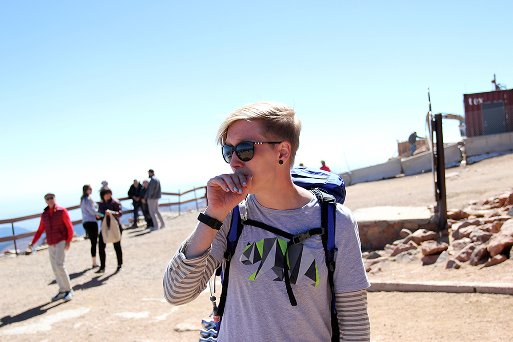 Emotional Ascent to Pikes Peak Summit