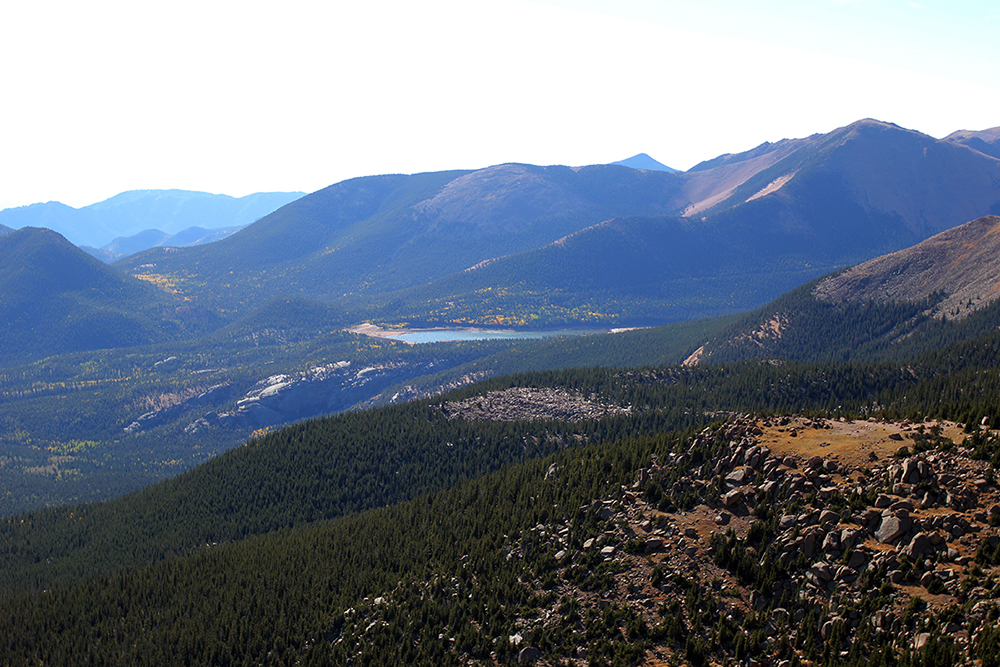 Rocky Mountain Vistas Alpine Lake