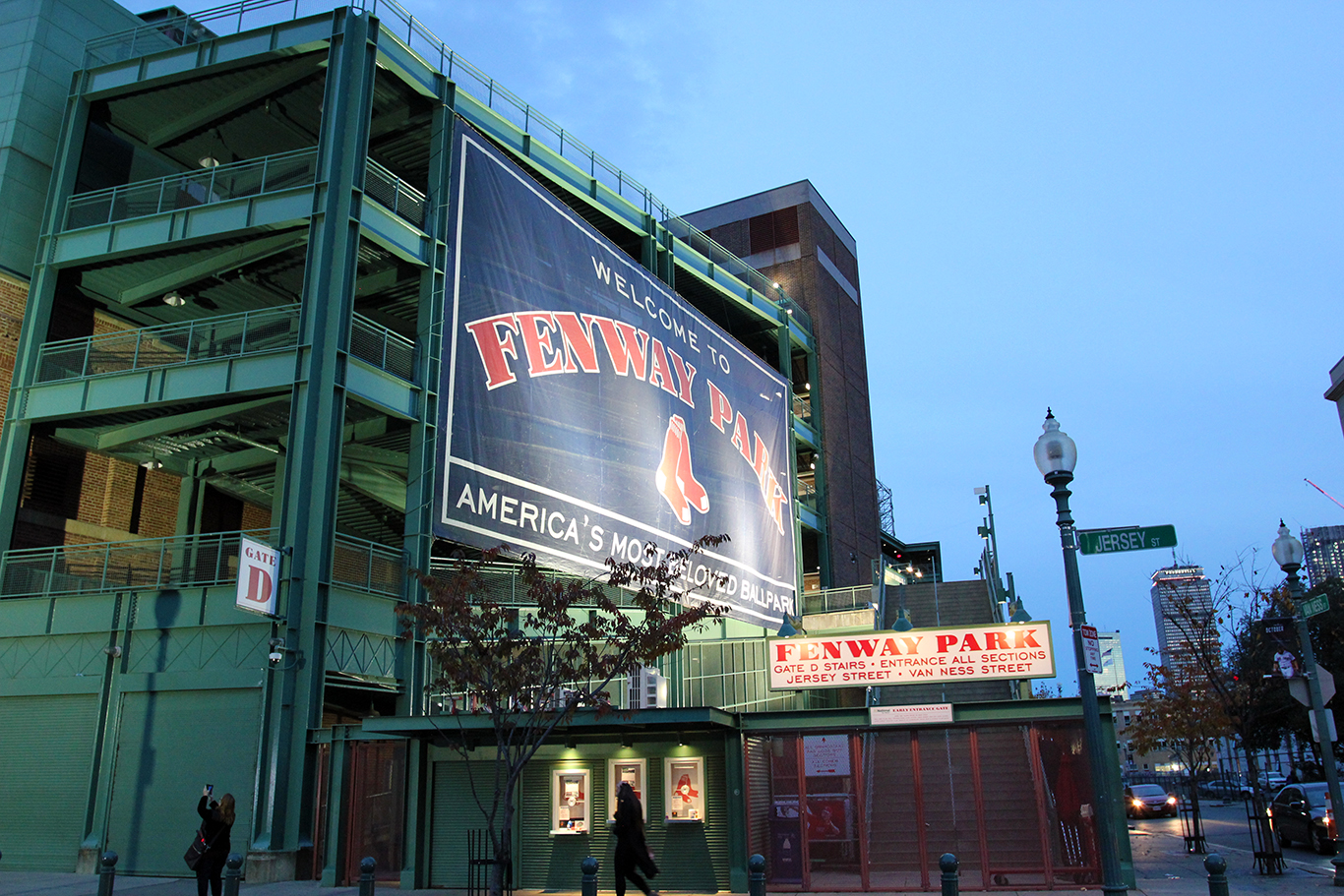 Fenway Park After Boston Red Sox Won the 2018 World Series