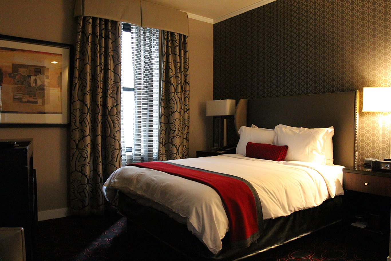 King Bedroom at Copley Square Hotel in Boston