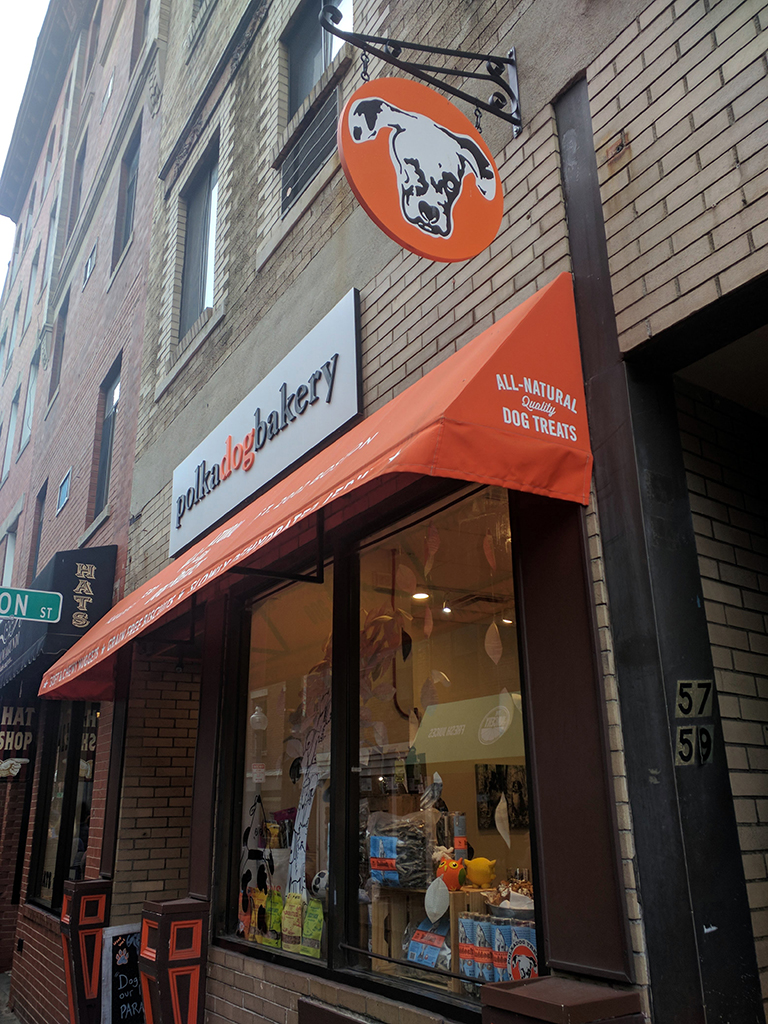 Polka Dog Bakery in Boston, Massachusetts