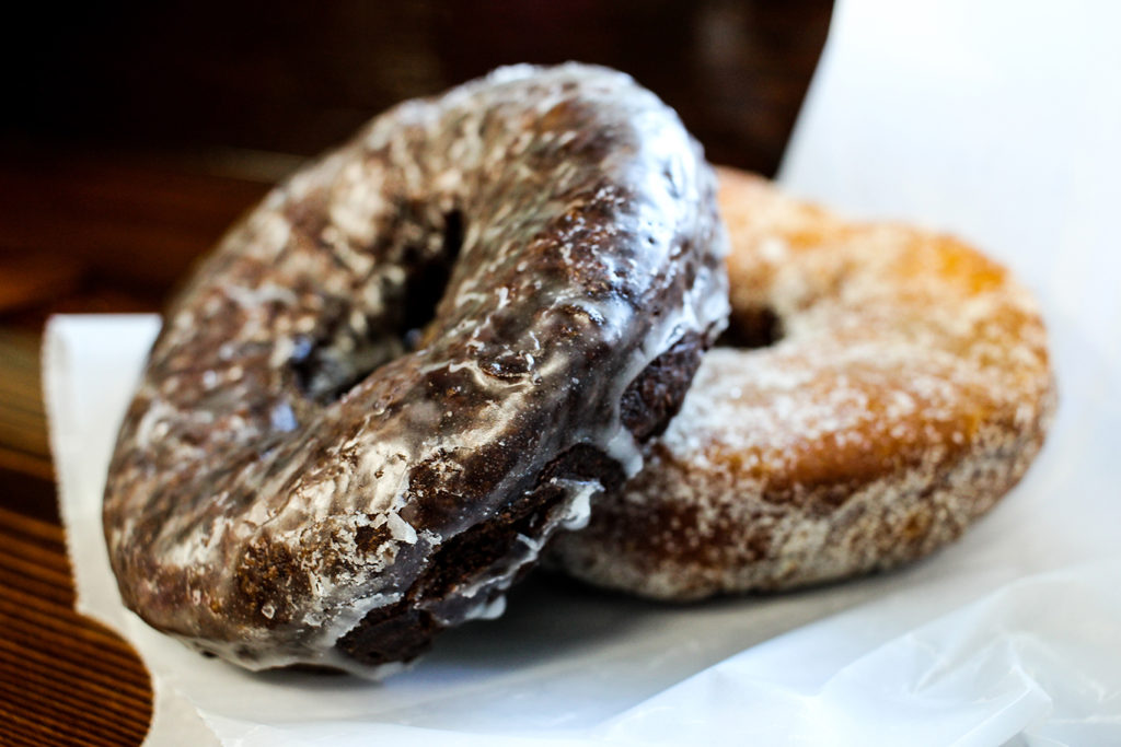 Potato Donuts from The Holy Donut in Portland, Maine