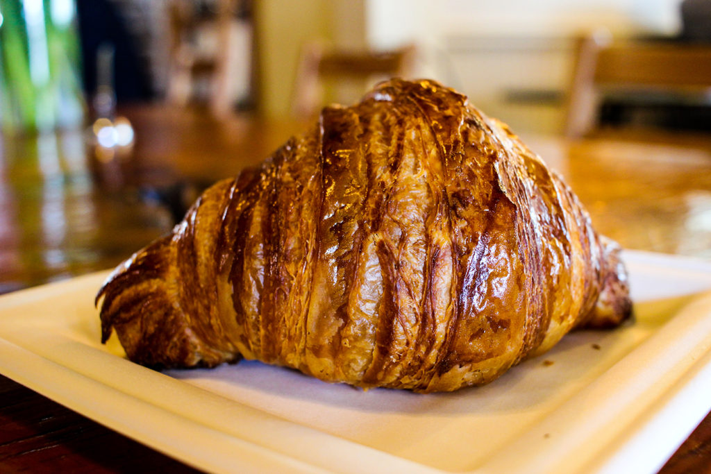 Fresh Croissant from Boulangerie in Kennebunk, Maine