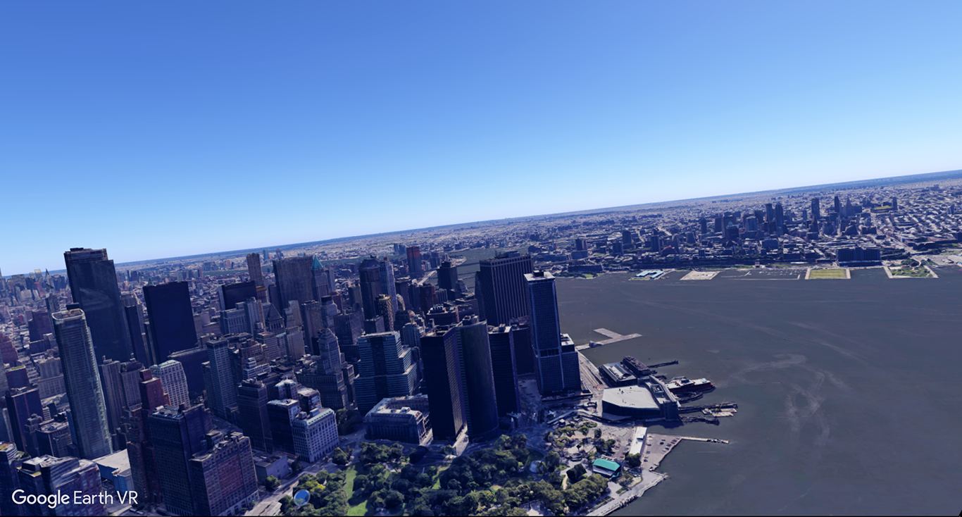 ps4 vr google earth