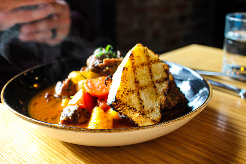 Beef Osso Busco Stew at Isa Bistro in Portland, Maine