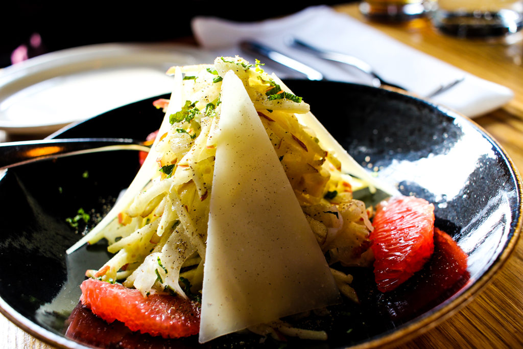 Shaved Fennel Salad at Isa Bistro in Portland, Maine