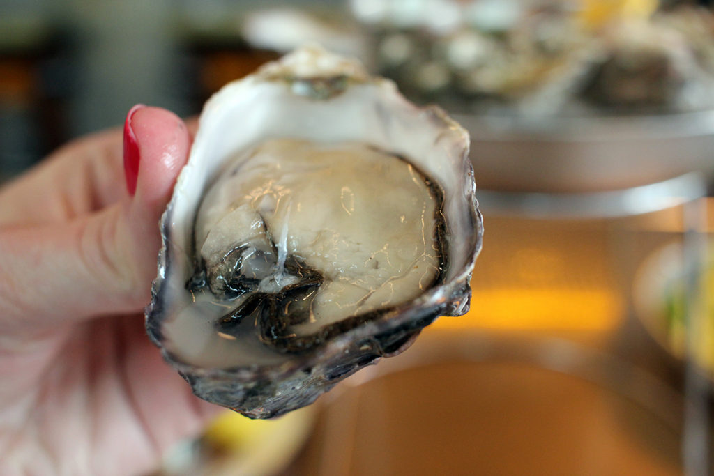 Phantom Creek oysters from British Columbia at Ironside Fish & Oyster