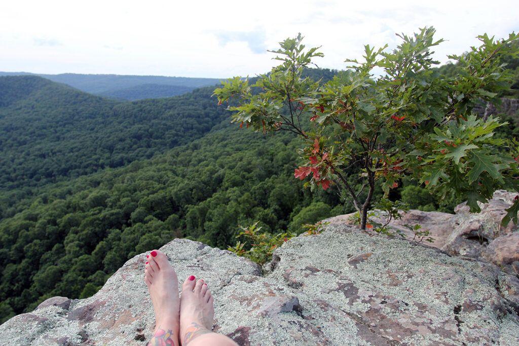 Overlook at White Rock Mountain, Arkansas