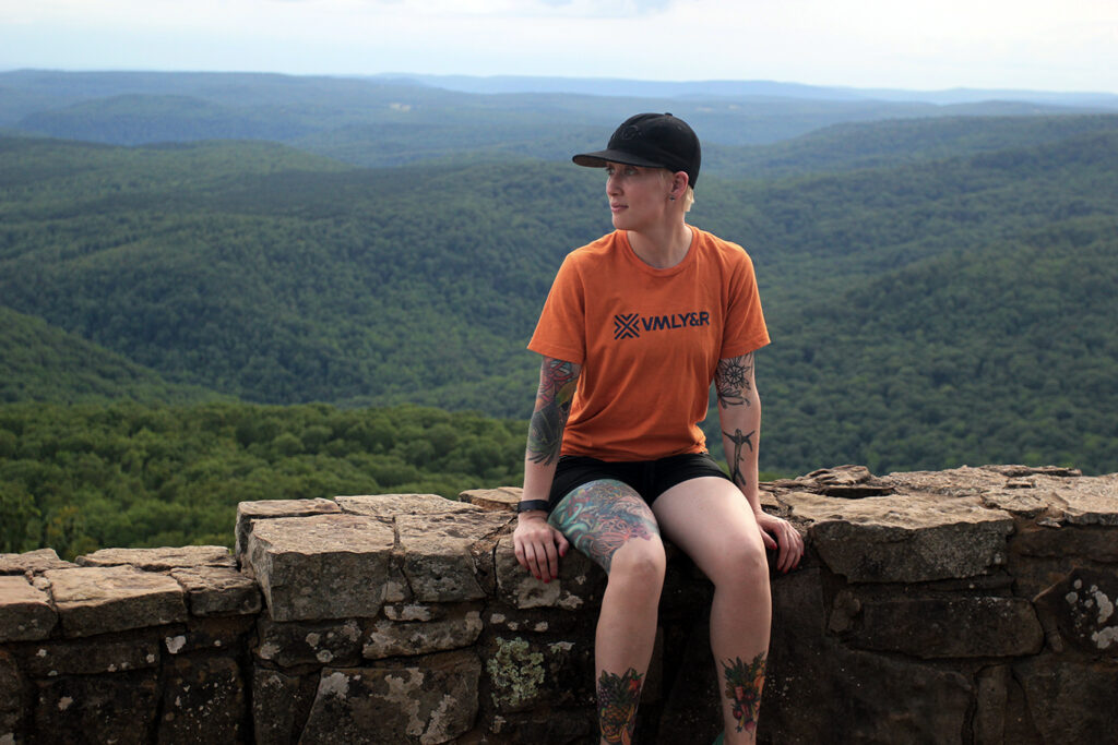 Heather at White Rock Mountain, Arkansas