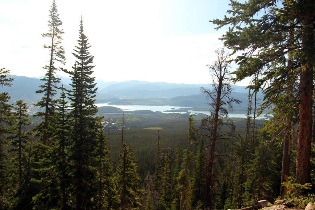 Altitude Views on Buffalo Mountain in Colorado