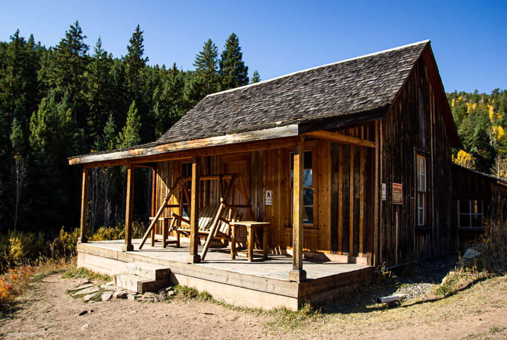 Tallman Ranch House 19th Century Historic Site in Golden Gate Canyon State Park