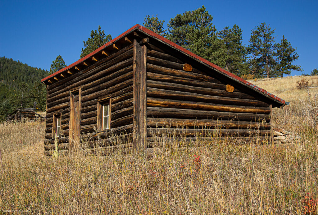 Swedish-American Tallman Milk House at Golden Gate Canyon State Park in Colorado