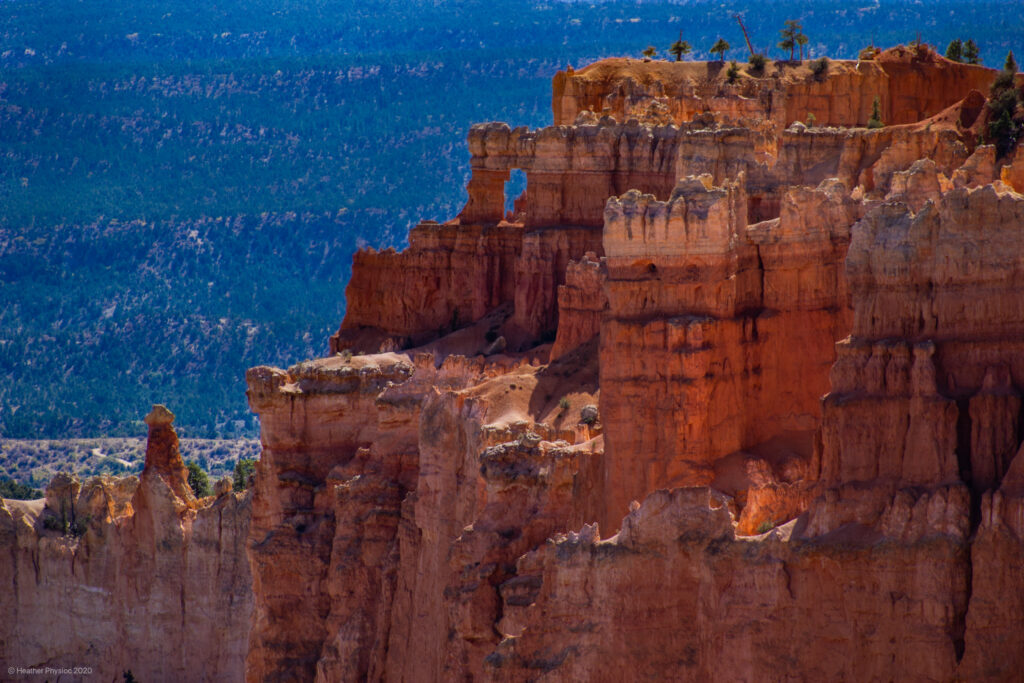 Window in Canyon Wall at Bryce Canyon National Park