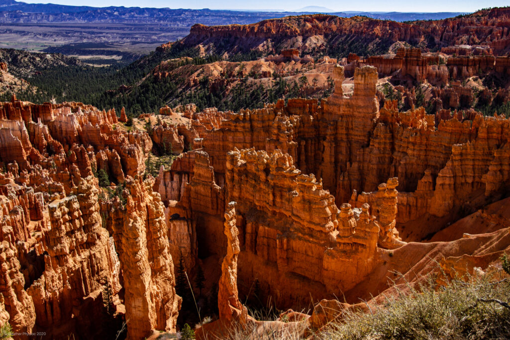 Canyon Wall Fins & Hoodoos at Bryce Canyon National Park