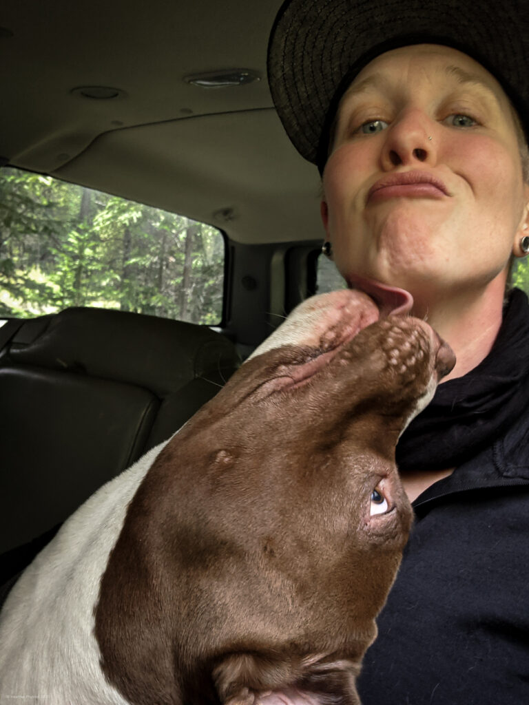 Chunk the Pitbull & Trail Magician