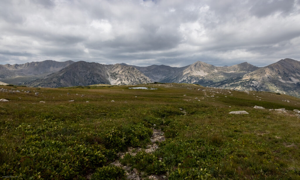 Valley Overlook on Huron Peak, Collegiate Peaks, Colorado 14er Trail