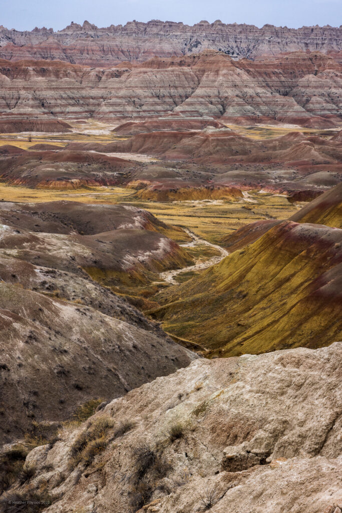 Badlands National Park in South Dakota, Depth of Field Landscape Photography